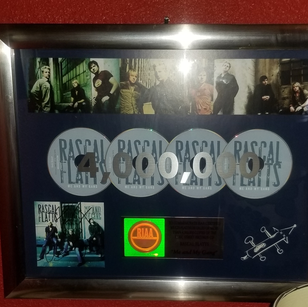 Certified Autographed Rascal Flatts Album